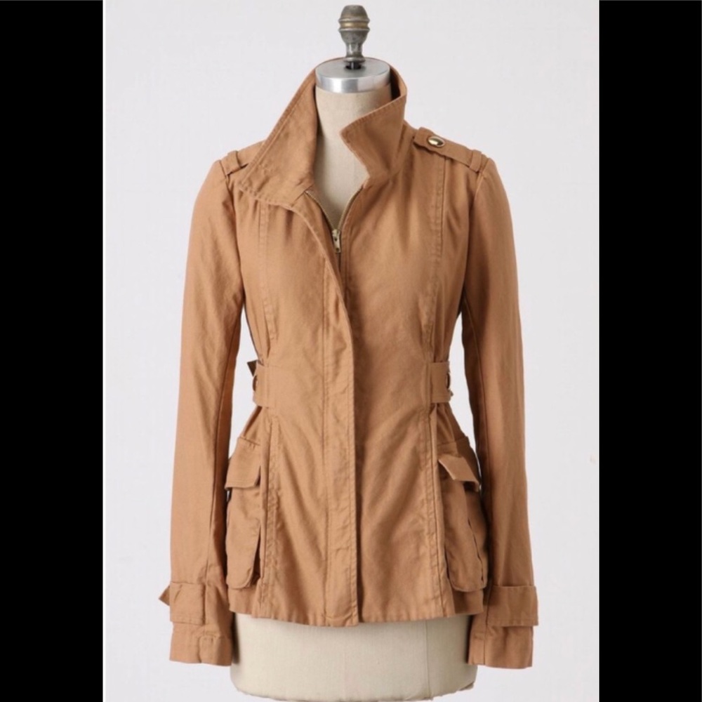 Anthropologie Military-Style Jacket by Sunner